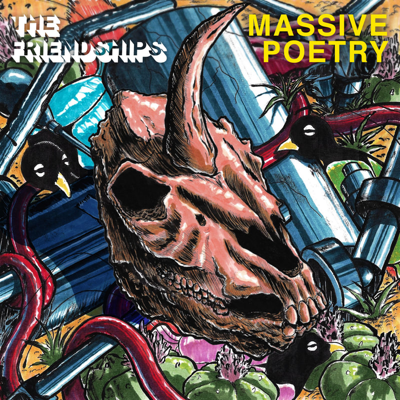Album cover for The Friendships - Massive Poetry